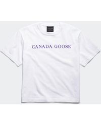 Canada Goose - Roam Embroidered T-Shirt - Lyst