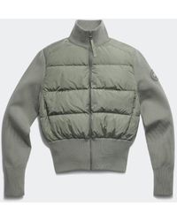 Canada Goose - Hybridge Wide Quilt Knit Jacket Tonal Disc - Lyst