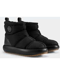 Canada Goose Crofton Fold Puffer Boots in Black for Men | Lyst