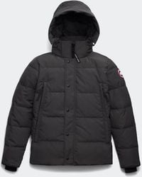 Canada Goose - Wyndham Parka Label (, Coastal, Xxl) - Lyst