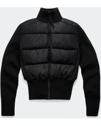 Canada Goose - Hybridge Wide Quilt Knit Jacket Tonal Disc - Lyst