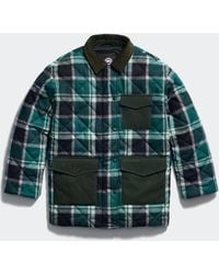 Canada Goose - Terra Plaid Coat - Lyst