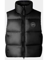 Canada Goose - Cypress Steppweste Mit Label (Weiblich, - Lyst