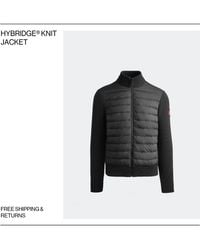 Canada Goose - Hybridgeâ Knit Jacket Label - Lyst