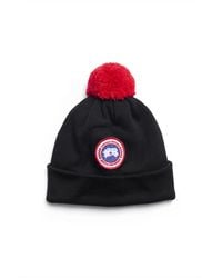 Canada Goose - Merino-Bommelmütze Für Kinder - Lyst
