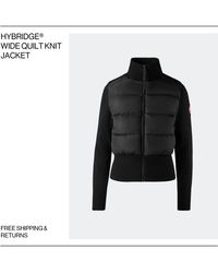 Canada Goose - Hybridgeâ Wide Quilt Knit Jacket - Lyst
