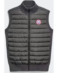 Canada Goose - Hybridgeâ Knit Vest Label - Lyst