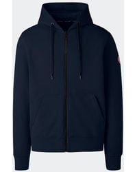 Canada Goose - Sweat À Capuche Huron Label Avec Fermeture Éclair Pleine Longueur (Hommes, - Lyst