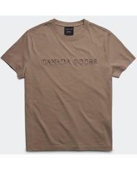 Canada Goose - Emersen Embroidered T-Shirt - Lyst