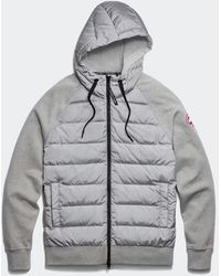 Canada Goose - Giubbino Con Cappuccio Con Zip Intera Huron Hybridge Label (Uomo, , L) - Lyst