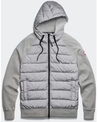 Canada Goose - Hybridge Huron Full Zip Hoody Down Jacket - Lyst