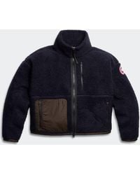 Canada Goose - Simcoe Zip Up Fleece Jacket - Lyst
