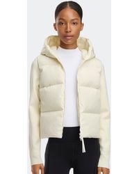 Canada Goose - Hybridge Wide Quilt Knit Hoodie Tonal Disc - Lyst