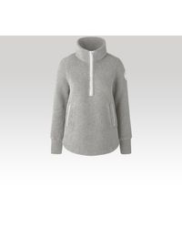 Canada Goose - Severn 1⁄2 Zip Sweater Kind Fleece Humanature - Lyst