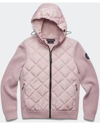 Canada Goose - Hybridge Quilted Knit Hoodie Disc - Lyst
