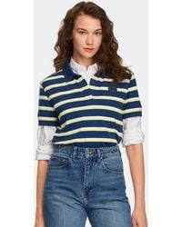 Canada Goose - Almira Striped Polo Tonal Disc - Lyst