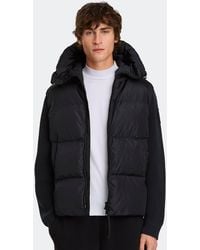 Canada Goose - Hybridge Grove Knit Hoodie - Lyst