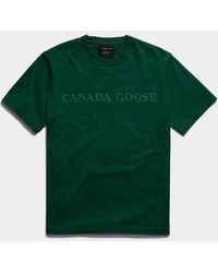 Canada Goose - Vantage Embroidered T-Shirt - Lyst