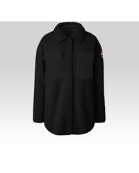 Canada Goose - Simcoe Shirt Jacket Kind High Pile Fleece - Lyst