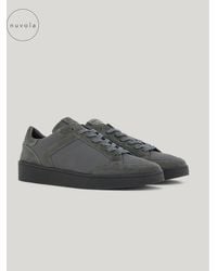 Canali - Nuvola Nylon And Suede Sneakers With Sole - Lyst