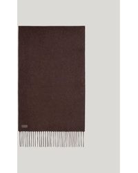 Canali - Sciarpa Marrone - Lyst