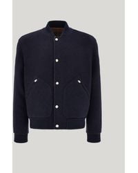Canali - Cashmere Reversible Bomber Jacket - Lyst