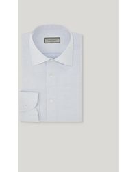 Canali - And Light Cotton Micro-Check Regular-Fit Shirt - Lyst