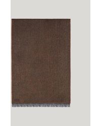 Canali - Sciarpa Marrone - Lyst