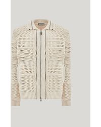 Canali - Off- Zip-Up Cardigan - Lyst
