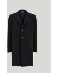 Canali - Wool And Cashmere Single-Breasted Kei Coat - Lyst