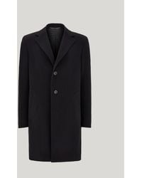 Canali - Wool And Cashmere Single-Breasted Kei Coat - Lyst