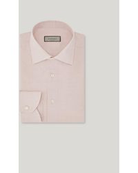 Canali - Cotton Twill Regular-Fit Dress Shirt - Lyst