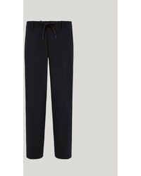 Canali - Impeccabile Wool Flannel Drawstring Pants - Lyst