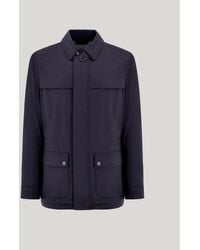 Canali - Nuvola Maestrale Technical Fabric Field Jacket - Lyst