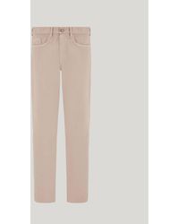 Canali - Dune Regular Fit Five Pocket Pants, Made From Cotton Microtwill - Lyst