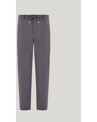 Canali - Melange Regular Fit Pants - Lyst