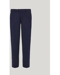 Canali - Regular-Fit Cotton And Silk Gabardine Chinos - Lyst