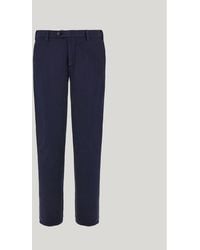 Canali - Regular-Fit Cotton And Silk Gabardine Chinos - Lyst