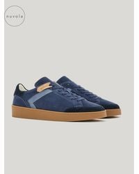 Canali - And Nuvola Suede Calfskin Sneakers - Lyst