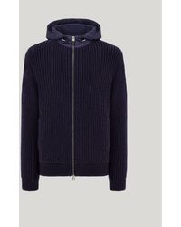 Canali - Merino Wool Mixed Material Blouson - Lyst