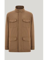 Canali - Nuvola Walnut Field Jacket - Lyst