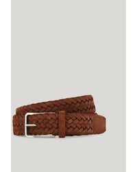 Canali - Light Woven Suede Belt - Lyst