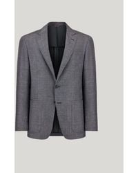 Canali - Modern Fit Wool, Silk And Linen Blend Kei Jacket - Lyst