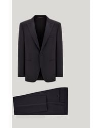 Canali - Wool Tuxedo With Peak Lapels - Lyst