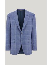 Canali - And Silk And Cashmere Regular-Fit Overcheck Jacket - Lyst