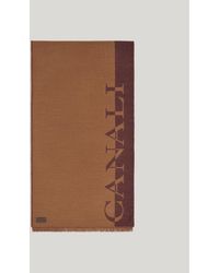Canali - Double-Effect Pure Wool Scarf - Lyst