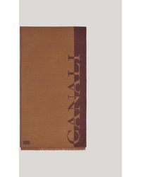 Canali - Double-Effect Pure Wool Scarf - Lyst