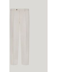 Canali - Linen And Silk Regular-Fit Pants - Lyst
