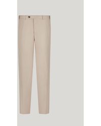 Canali - Linen And Silk Regular-Fit Pants - Lyst