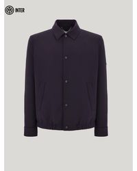 Canali - Impeccabile Wool Blouson With Rain Protection Treatment - Lyst
